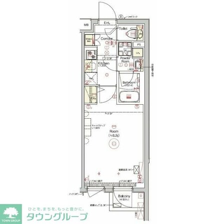 INUNEKO HILLS ROKUGODOTEの物件間取画像